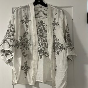 Lucky Brand Embroidered Top